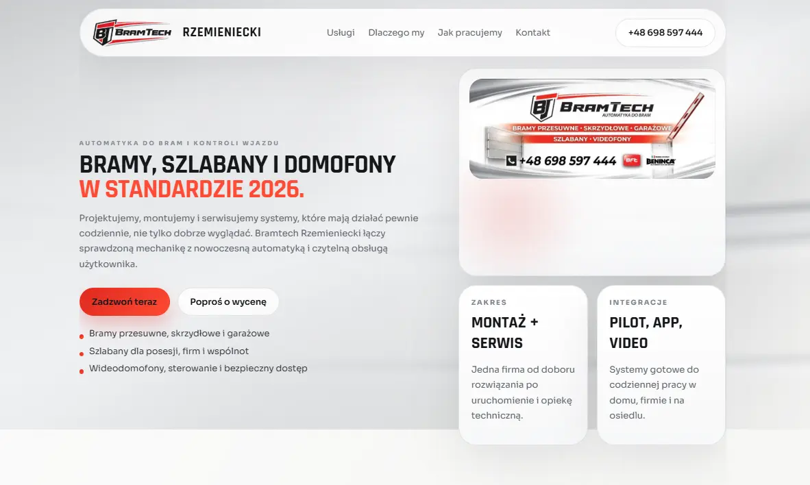 Projektvorschau Bramtech Rzemieniecki